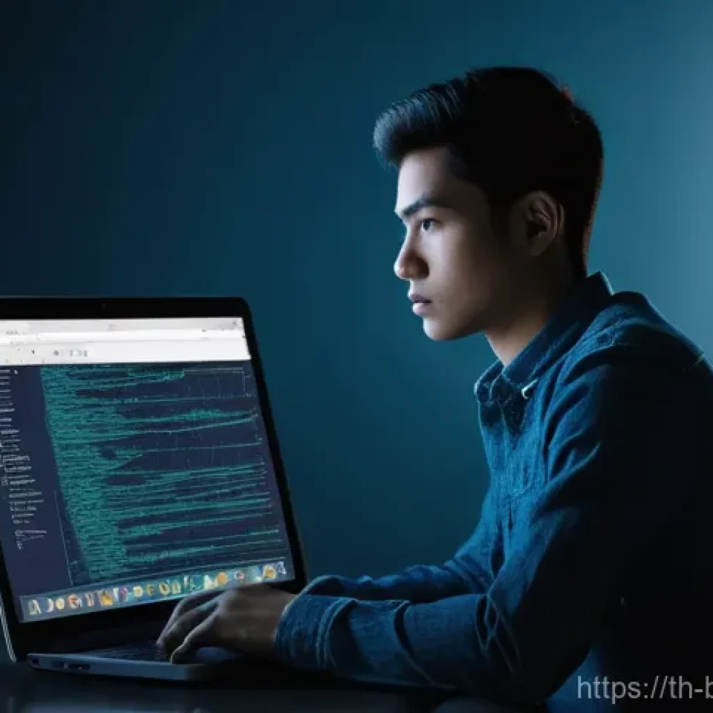 방글라데시의 미디어 자유 - **Prompt:** "A young adult, with a thoughtful and slightly apprehensive expression, is seated at a d...