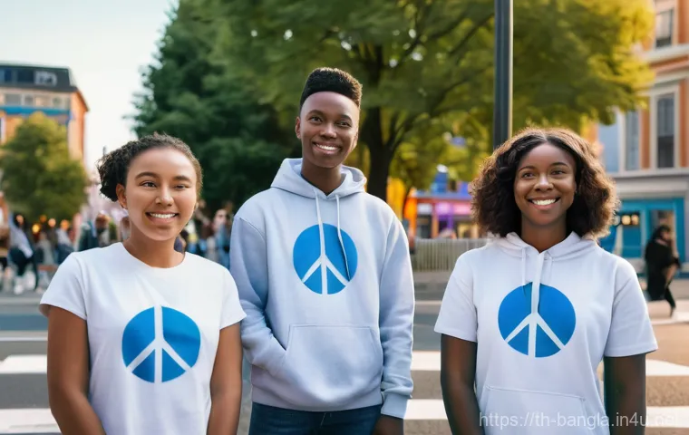 방글라데시의 미디어 자유 - **Prompt:** "A determined female journalist, in her late 30s, stands in a bustling, slightly chaotic...