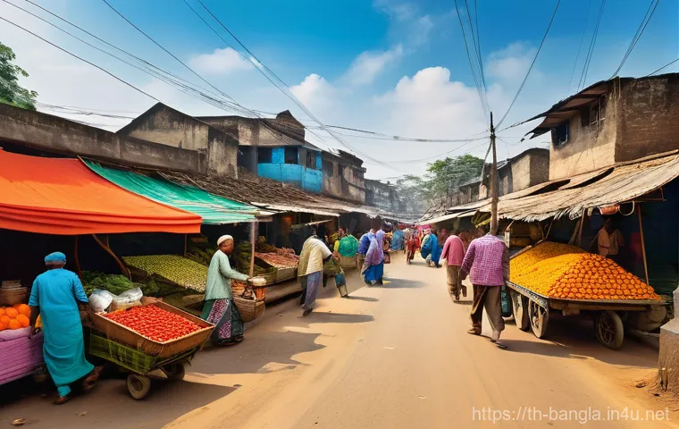 방글라데시의 유네스코 문화유산 - **Prompt 2: Ruins of the Buddhist Vihara at Paharpur**
    "An atmospheric, elevated view of the ext...