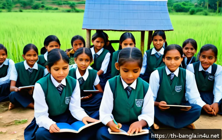방글라데시의 교육 현장 관련 이미지 1