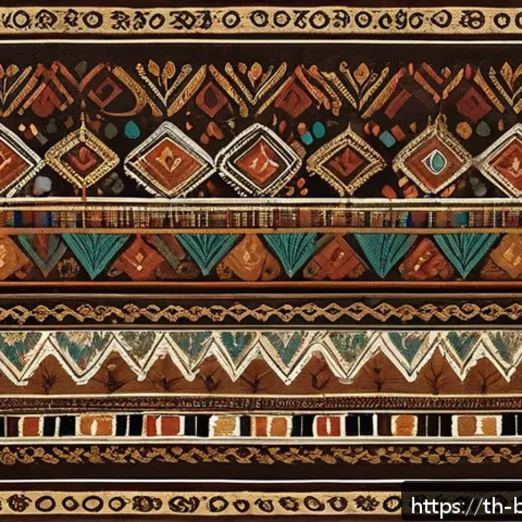 방글라데시 전통 무늬와 패턴 - A vibrant textile pattern inspired by traditional Bangladeshi indigenous art, featuring intricate ge...